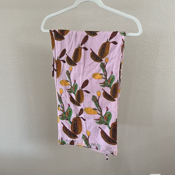 Masaba Spicy Jackfruit Assymetrical Top and Palazzo Pants Set - Picture 6 of 11